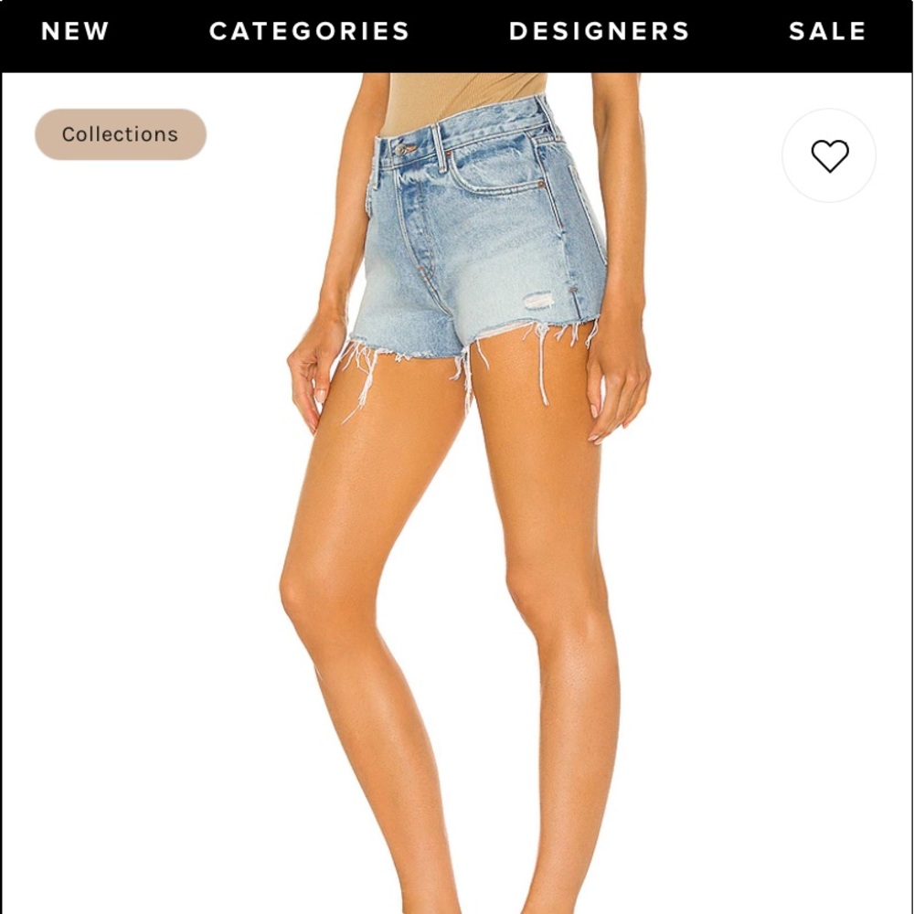 Lover and Friends Jean shorts. Size 32